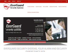 Tablet Screenshot of everguardsystems.com